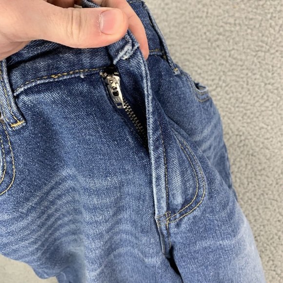 BBJ Women's Jeans Size 3/26 Wide Leg High Rise Denim Stretch Distressed LA - Picture 11 of 12